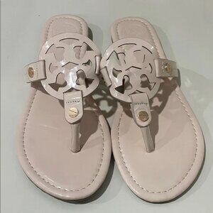 TORY BURCH Miller Flat Slip-On Support Women's Off-White